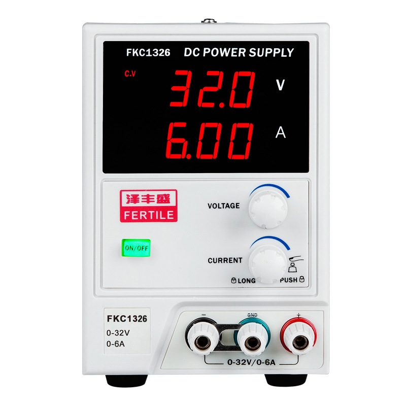 Customized Processing Dc Regulated Power Supply Fkc1326F Four-Digit Display Adjustable Digital Display High Ammeter Regulated Power Supply