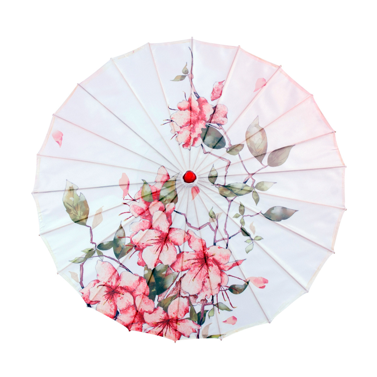 Ancient Style Silk Umbrella Wholesale Chinese Style Dance Performance Indoor and Outdoor Ceiling Decoration Silk Imitation Oil Paper Umbrella