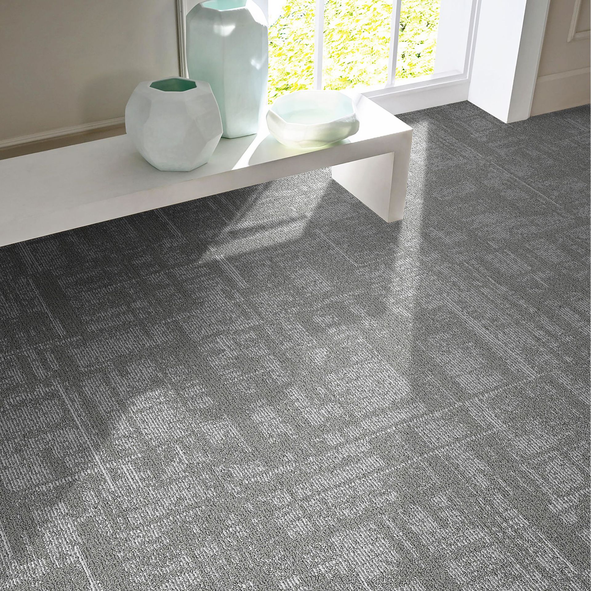 Офисный коммерческий квадратный ковролин с прошивкой для выставочных залов, офисных зданий, больших площадей, огнестойкий пол