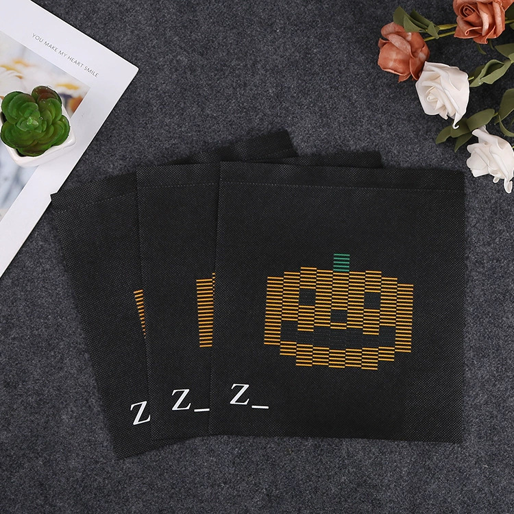 High-Speed Rail Seat Non-Woven Advertising Pillow Cover Customized Logo Aircraft Seat Headrest Towel Head Cushion