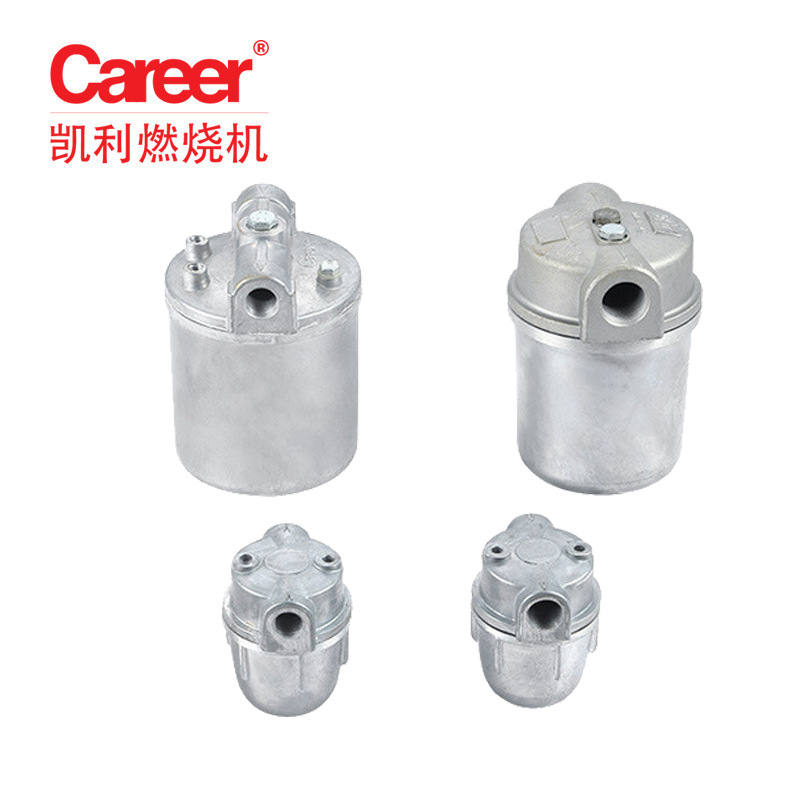 Burner die casting accessories 2 points fuel filter industrial burner combustion diesel filter filtration device