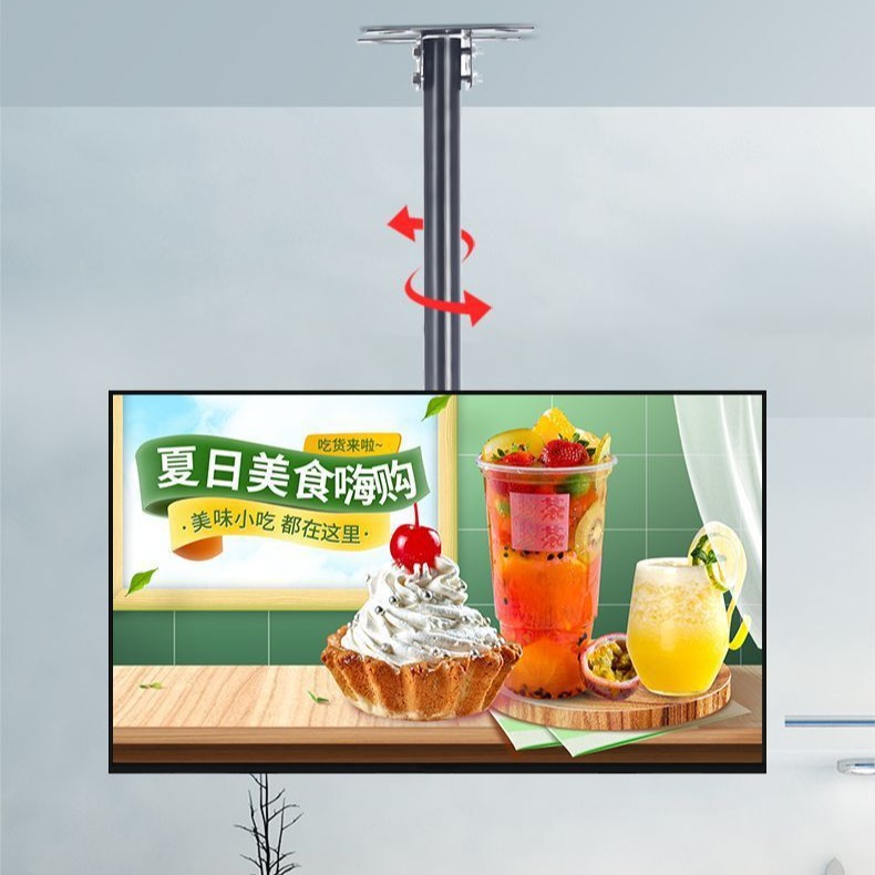 Кросс-бордерные поставки многофункциональных вешалок для дисплеев, вешалки для рекламных машин в кафе молочного чая, настенные вращающиеся вешалки