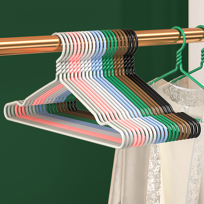 Thickened and Enlarged Clothes Hanger for Home Use, Traceless Clothes Support, Clothes Drying Rack, Kidsren's Clothes Hanging Rack, Dormitory Use for Students