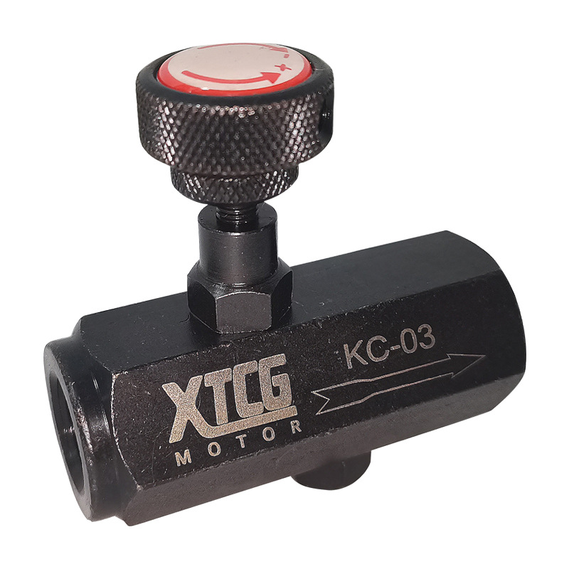 Hydraulic One-Way Throttle Valve Flow Control Valve Speed Regulating Valve Kc-02/03/04 Shut-Off Valve Oil Pressure Type