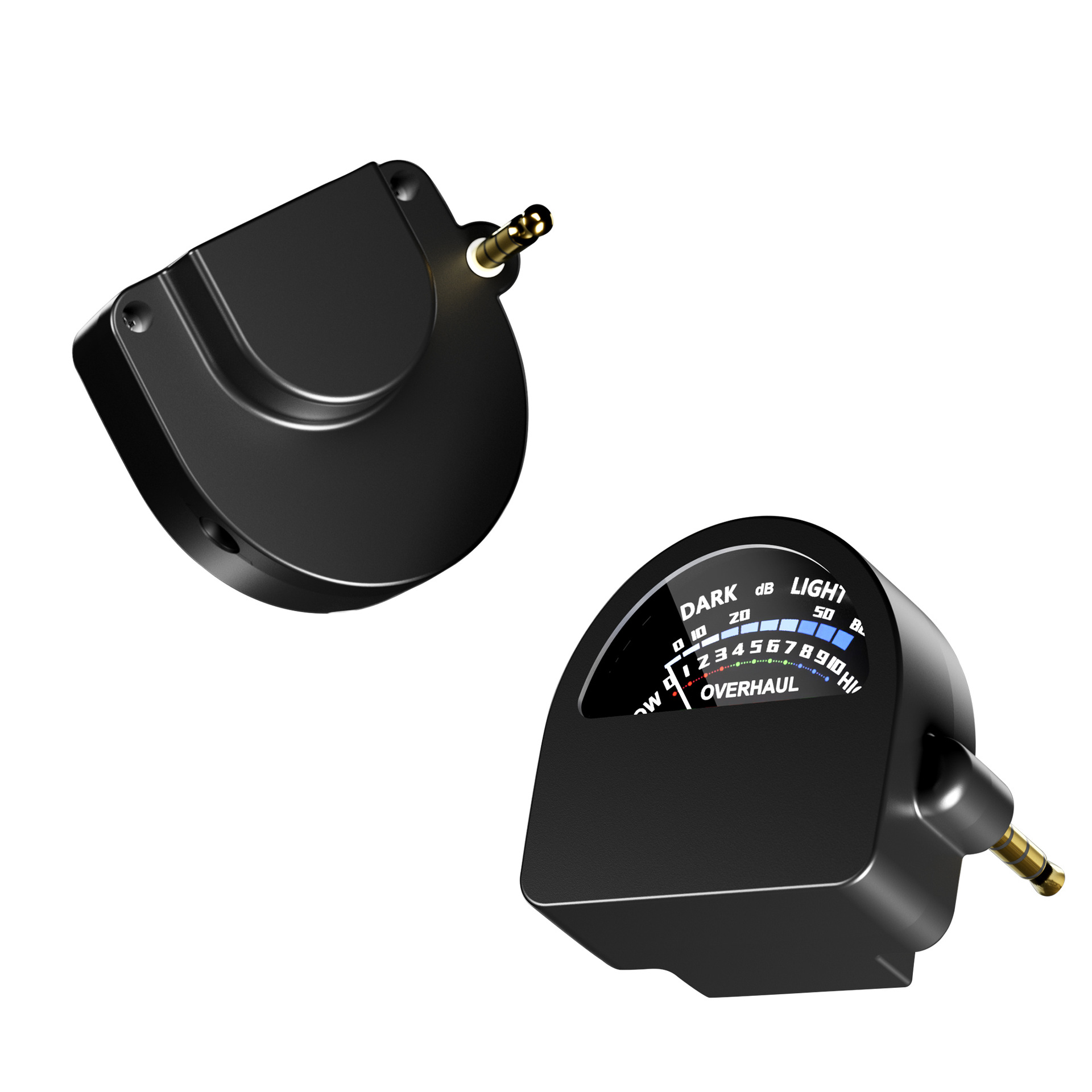 F01 Leak Detection Instrument Audio Acoustic Wave Display Detection Strength Size Scale Meter Audio Field Strength Visualometer