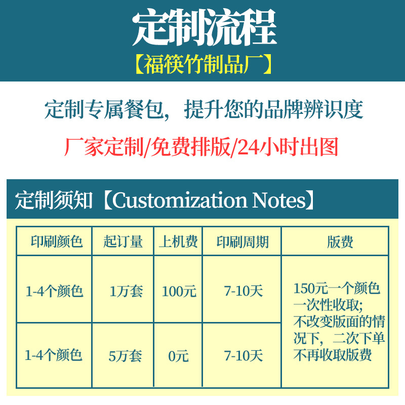 Customized Disposable Chopsticks for Catering Chains, Supply Chain, Hot Pot Restaurants, Hotels, Commercial Use, Extra Long and Thick Carbonized Bamboo Chopsticks