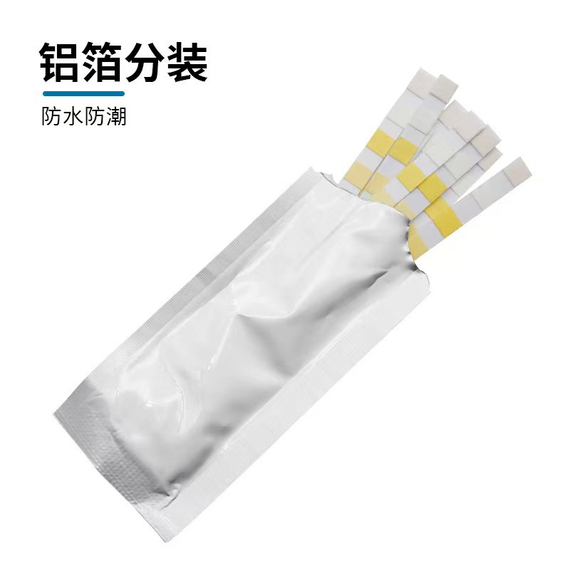 6-in-1 Swimming Pool Water Quality Test Paper Total Chlorine Ph Residual Chlorine Total Alkalinity Total Hardness Cyanuric Acid Test Paper