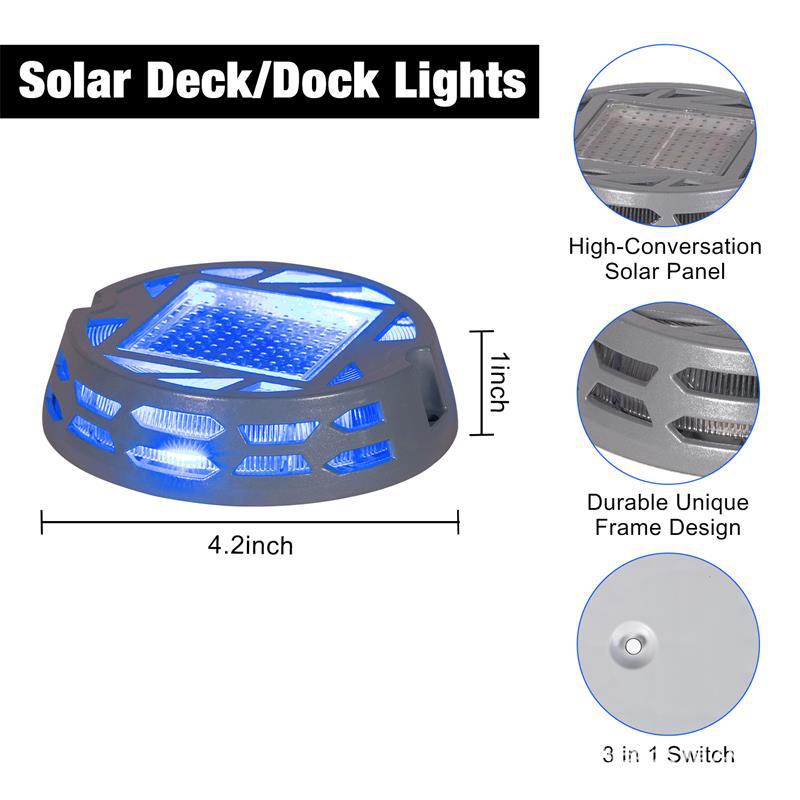 Solar Lights, Outdoor Garden Lights, Underground Lights, Pastoral Lawn Lights, Anti-Pressure Die-Cast Aluminum Atmosphere Lights, Cross-Border Amazon