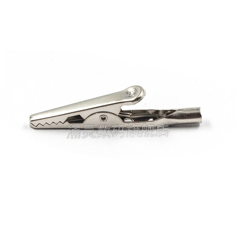 1009 clip large single handle alligator clip 10A anti-static wrist hand ring with charging special clip test clip 4mm hole