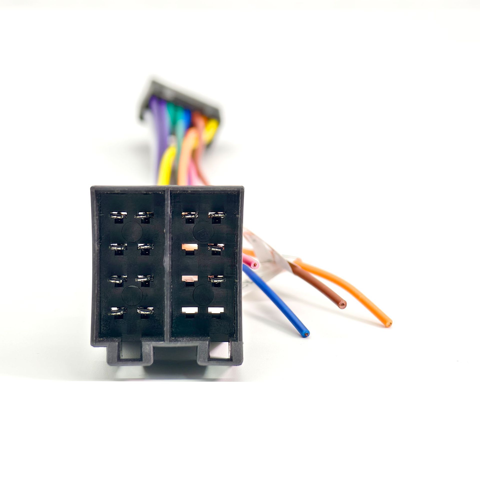 Applicable to Volkswagen Small Head Navigation Tail Line Handheld News Android Large Screen Car Navigation Wire Universal Low Power Cord