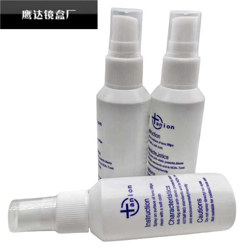Manufacturer Wholesale Glasses Cleaner English Lens Cleaner Glasses Cleaning Fluid 60ml Screen Cleaning Fluid