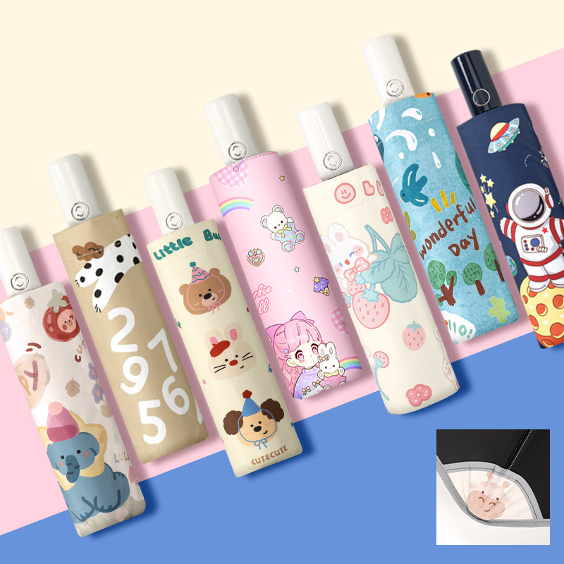 Специальный зонт для школьников, мужской, безопасный, автоматический, двойного назначения