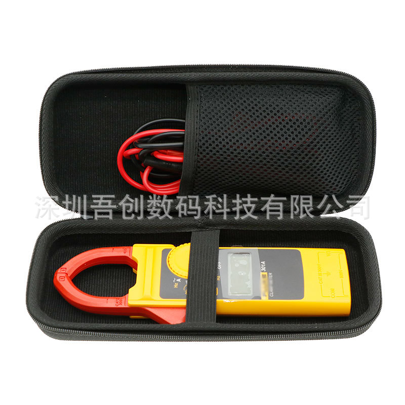 Applicable to fluke F301 clamp meter multimeter storage bag F302 + F303 F 305 362 ammeter box