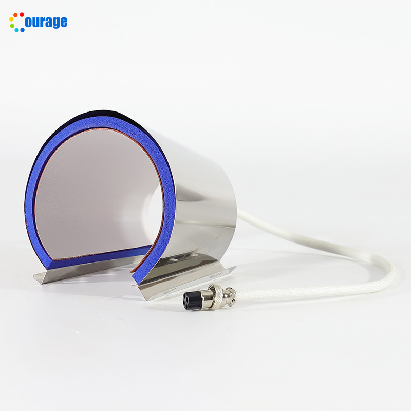 Multi-size baking cup machine matching coaster can print 30oz/20oz/11oz/12oz cup baking coaster