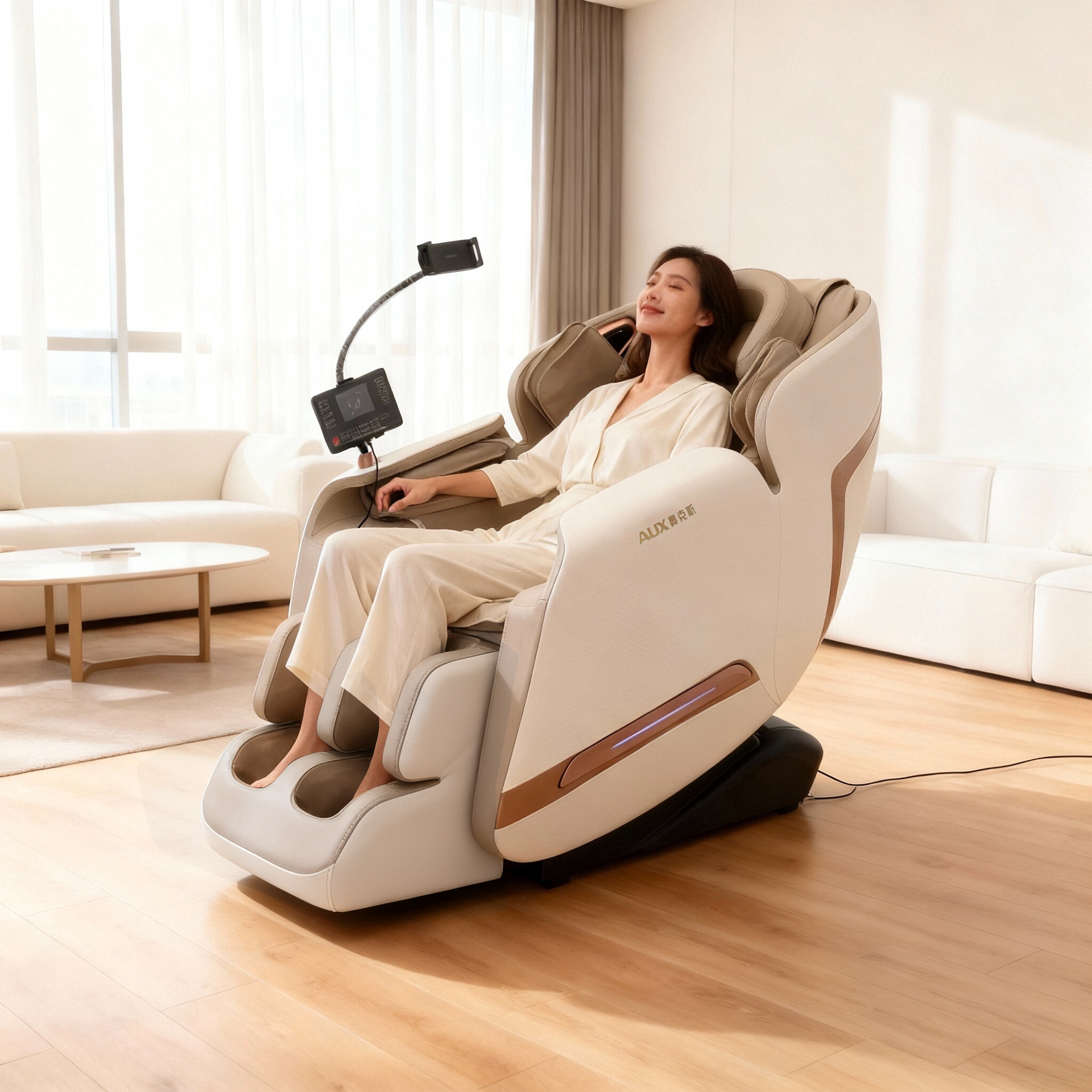 Oaks Massage Chair for Home Use, Full-Body Space Capsule Sl Track, Fully Automatic Electric Sofa Chair, Factory Gift Customization