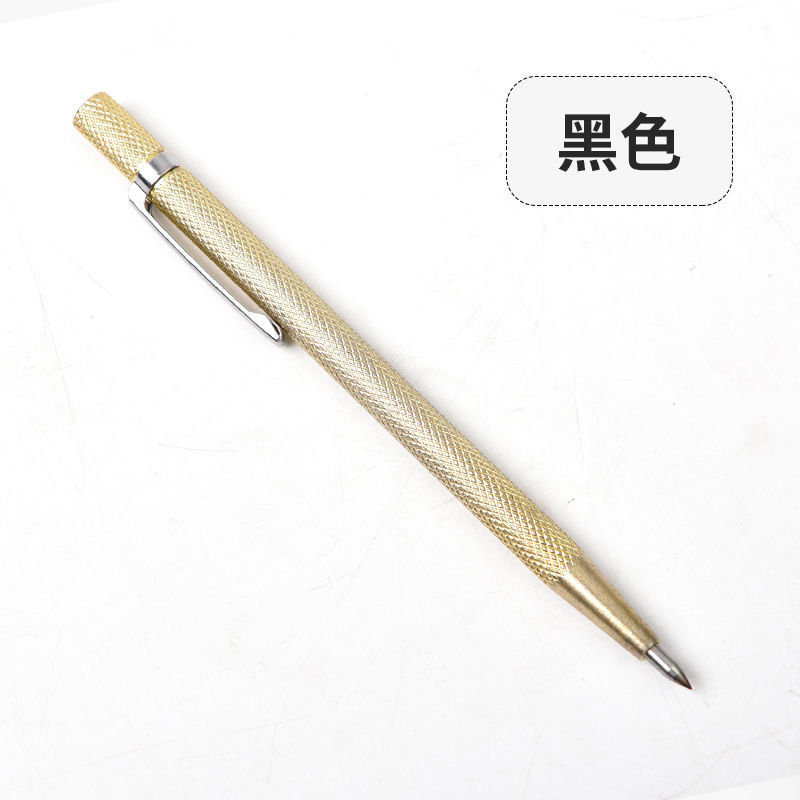 Tungsten Steel Scribing Pen Fitter Scribing Tool Carbide Pen-Shaped Marking Needle Scribing Glass Tile Cutting Pen Hardware