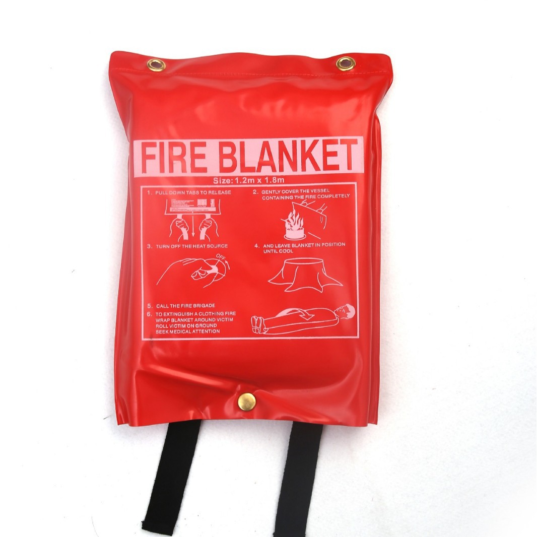 Fire Blanket Household High Temperature Resistant Fiberglass Fireproof Cloth Flame Retardant Multi-Size Outdoor Fireproof Blanket Manufacturer