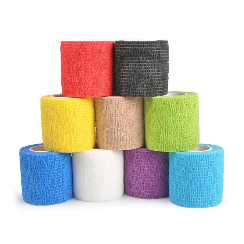 Factory wholesale self-adhesive elastic bandage sports protection nail art elastic bandage non-woven self-adhesive finger protection bandage