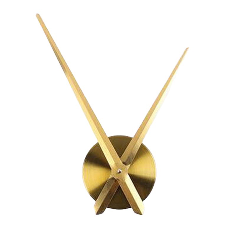 Wall Stickers DIY Wall Clock Large Pointer Cross-Border E-Commerce Minute Needle Weighted Square Hole Needle Sun High Torque Movement Clock Frame