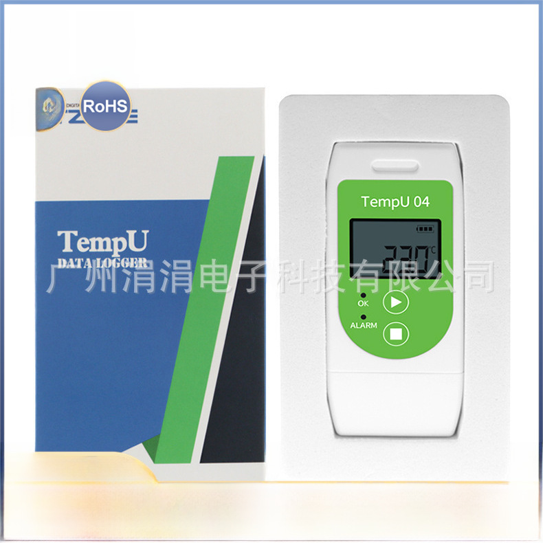 Tempu 04 USB temperature data recorder temperature recorder 32,000 capacity PDF report recorder