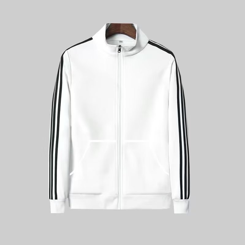 2024 New Men's and Women's Coat All-match Casual Spring and Autumn Student Ins Sports Style Three-bar Baseball Coat