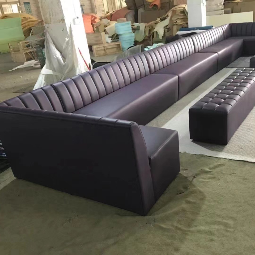 Factory Special Direct Sales Nightclub Tavern Bar Nightclub Disco Hall Hi Private Room Booth Bar Sofa Coffee Table Combination