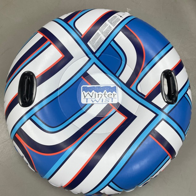 Cross-Border Customized Inflatable Pvc High-Elastic Cedar Ski Ring Cold-Resistant Ski Pry Winter Adult Ski Toy Outdoor