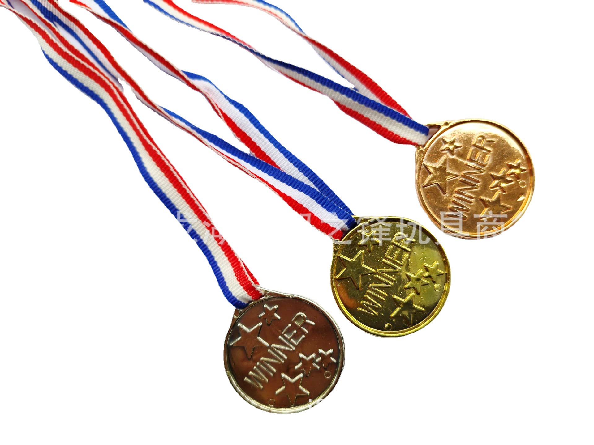 Медали для детей, подарки для спортивных соревнований, электроплакированные медали с безопасными застежками, игрушки золото, серебро и бронза