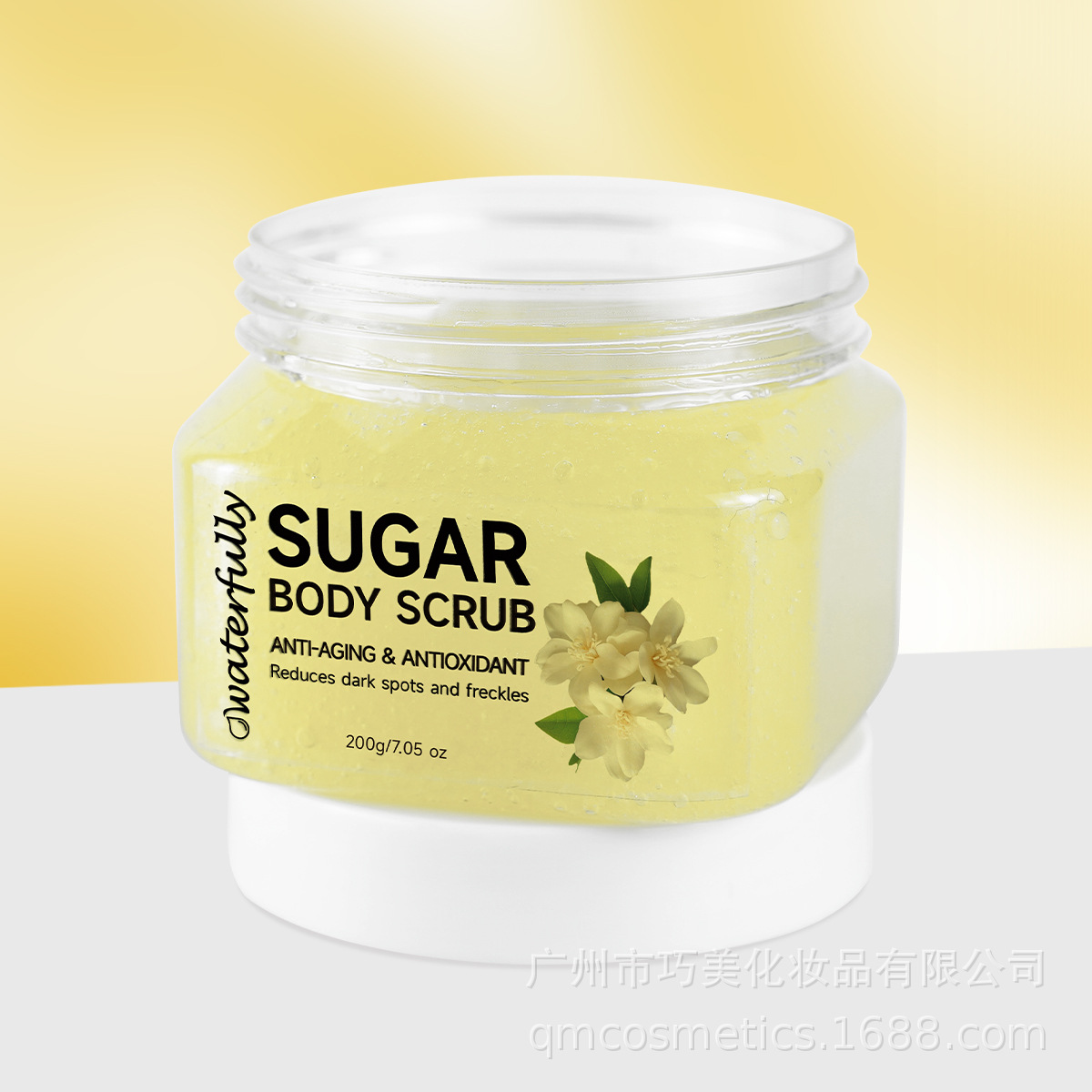 Oem Customized Sugar Scrub Exfoliates, Deep Cleanses Without Hurting the Skin, Improves Facial and Whole Body Scrub