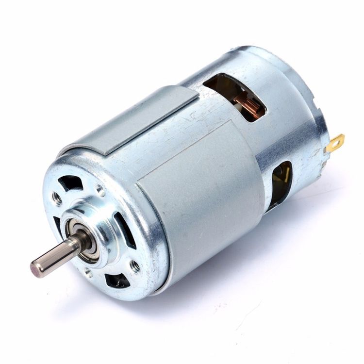775 Round Shaft Motor 12V12000 Rpm High Power High Speed Motor Ball Bearing Grinding Drilling Cnc Power Generation