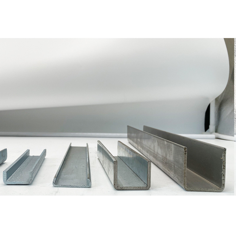 Channel Steel Hot-Dip Galvanized U-Shaped Steel C-Shaped Steel Profile Manufacturer Supplies Channel Steel for Building Structure Curtain Walls