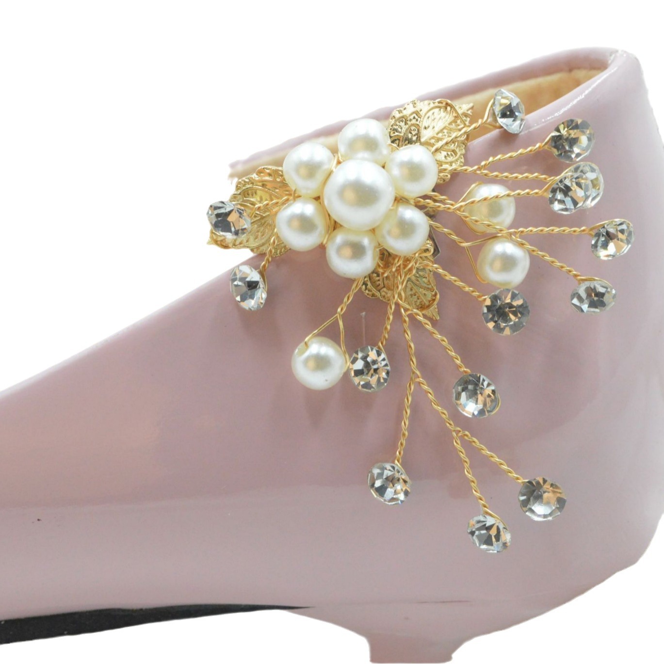 Fashion bridal shoes clip Korean shoes flower diy clothing with corsage chest clip accessories detachable flower clip all-match