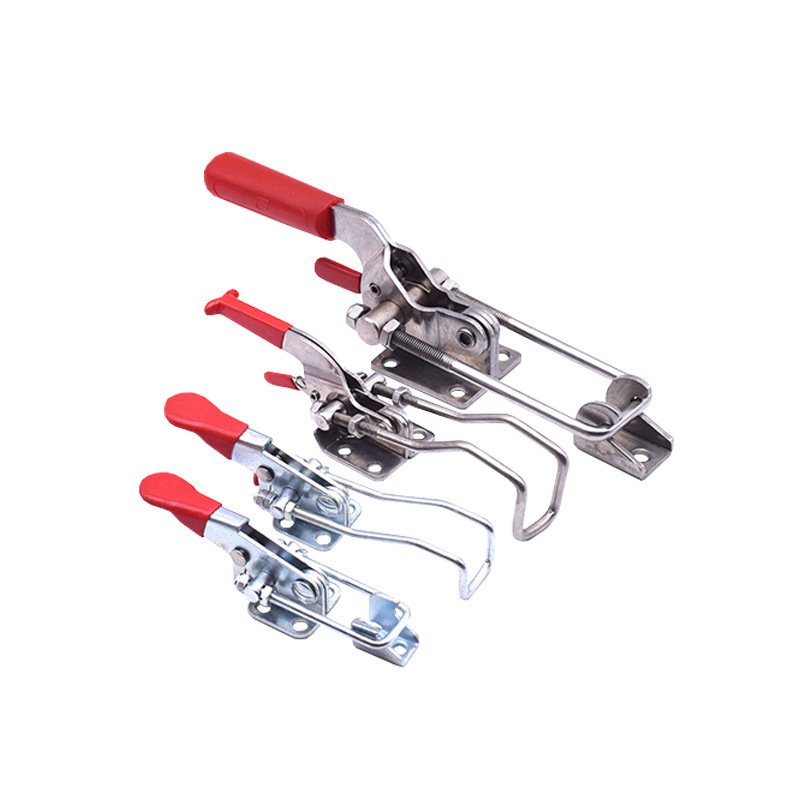 304 stainless steel quick clamp lock buckle adjustable buckle box buckle quick tensioner door bolt clamp