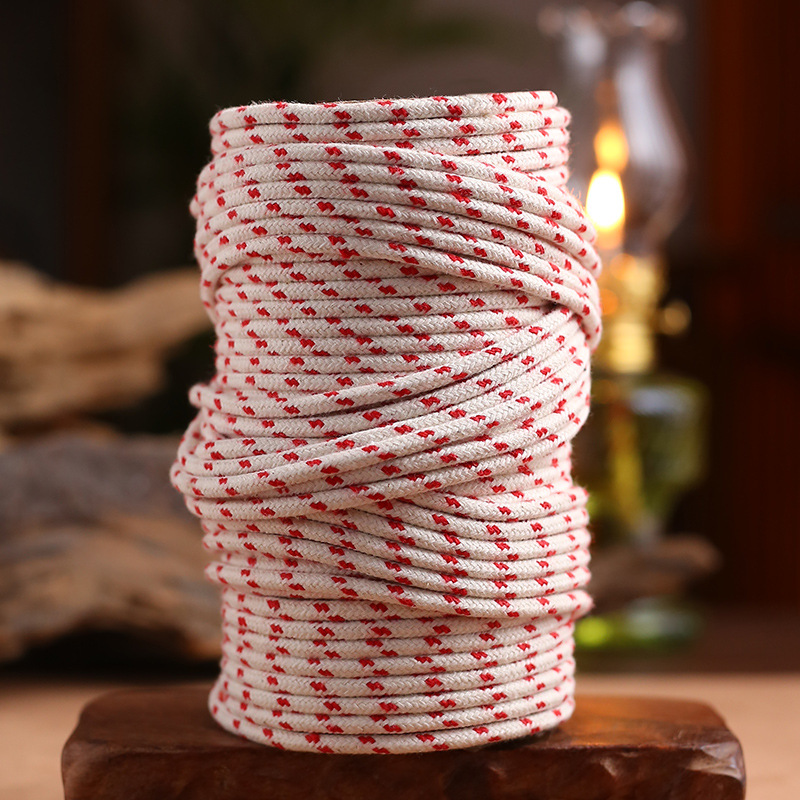 Factory wholesale supplies cotton thread oil butter lamp wick cotton thread wick special Buddha lamp