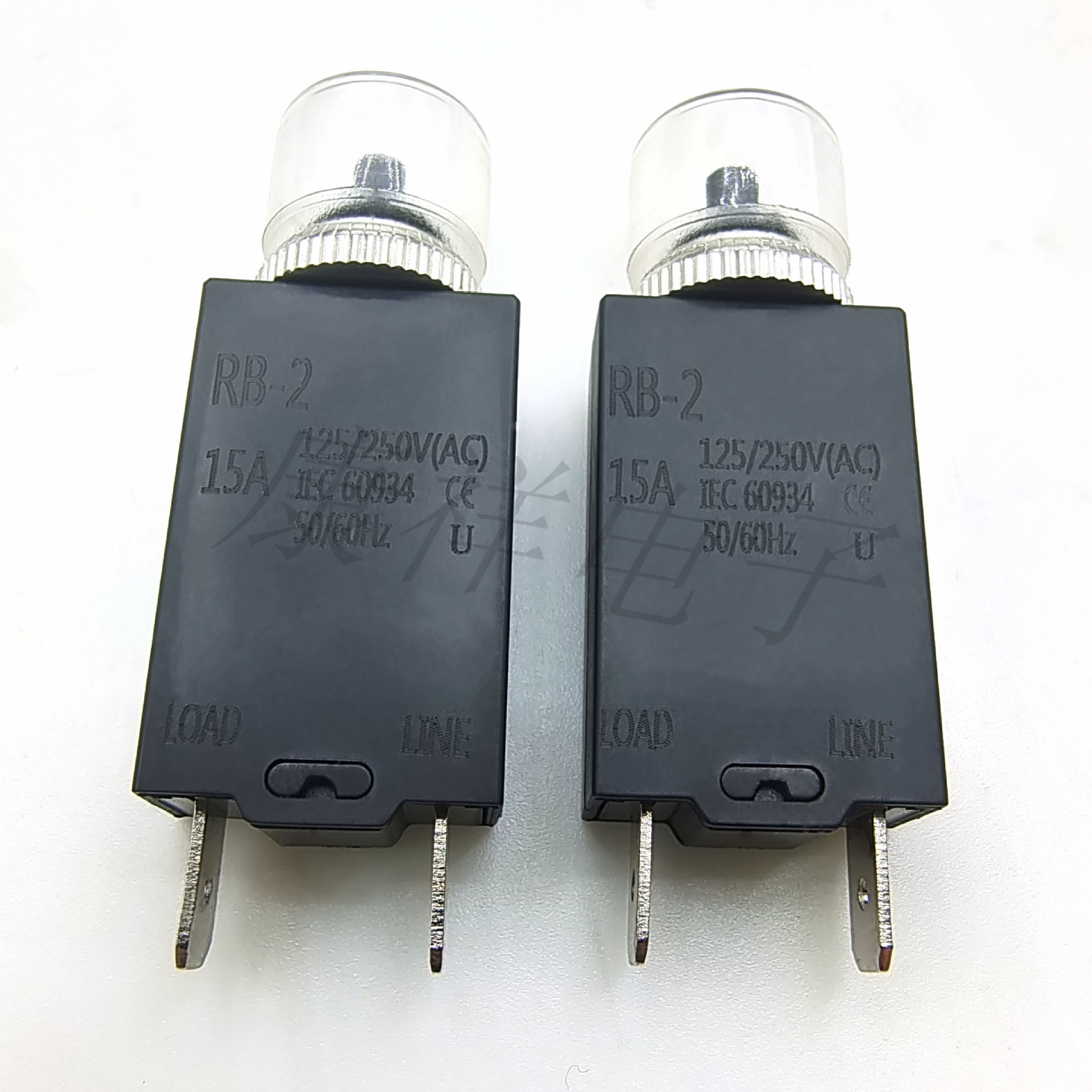 Rb2 Waterproof Overload Protector 0.5-20A Circuit Breaker Current Overload Protection for Power Tools Electrical Equipment