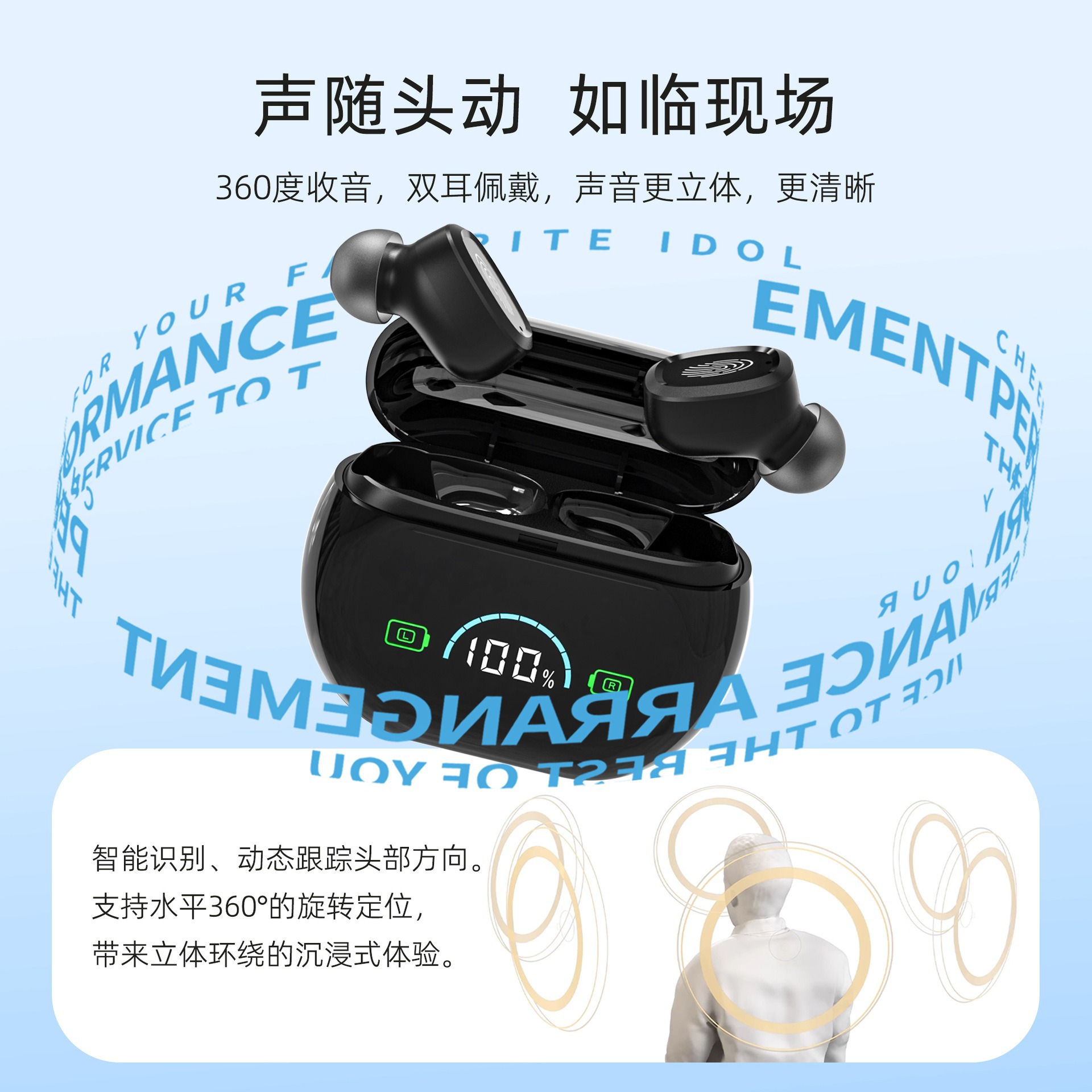 Cross-Border In-Ear Hearing Aid for the Elderly, Intelligent Noise Reduction, Magnetic Charging, with Screen Display, Deafness, Behind-The-Ear Hearing Aid