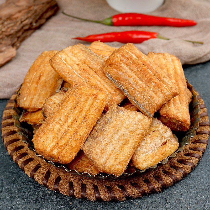 Crispy Hairtail Fish Segments, Non-Fried Snacks, Direct from the Manufacturer, Cross-Border Hot-Selling, Free Shipping Seafood