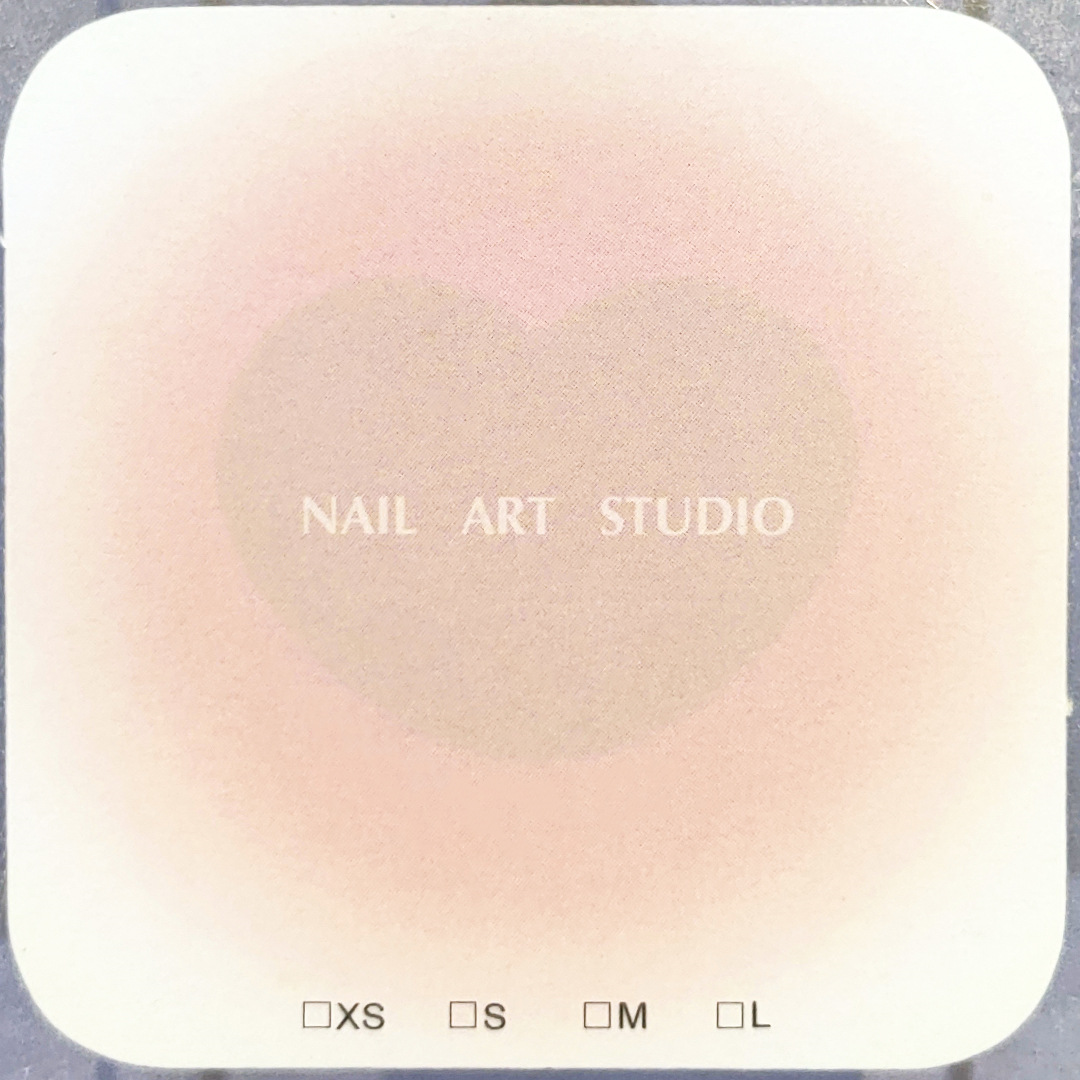 Light luxury high-end wear nail special card nail card nail card back card display storage advanced small paper hard bottom in stock