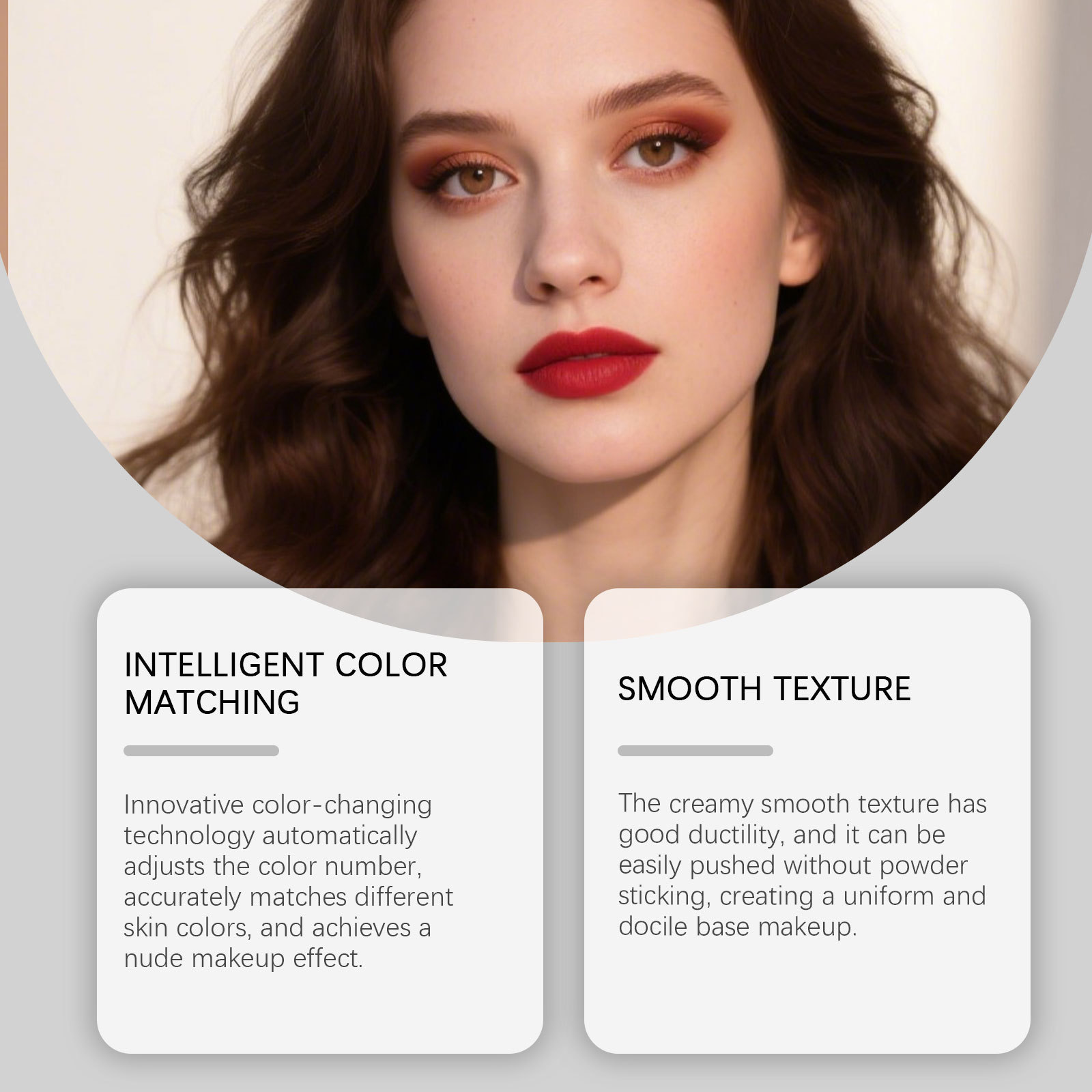 Luvie Glow Foundation Cushion Air Cushion Foundation Concealer Is Light, Moisturizing and Naturally Fit