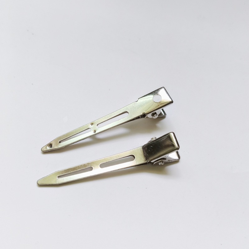 Studio makeup and hairdressing modeling positioning clip small size updo distinction clip hand push corrugated clip beauty makeup clip factory