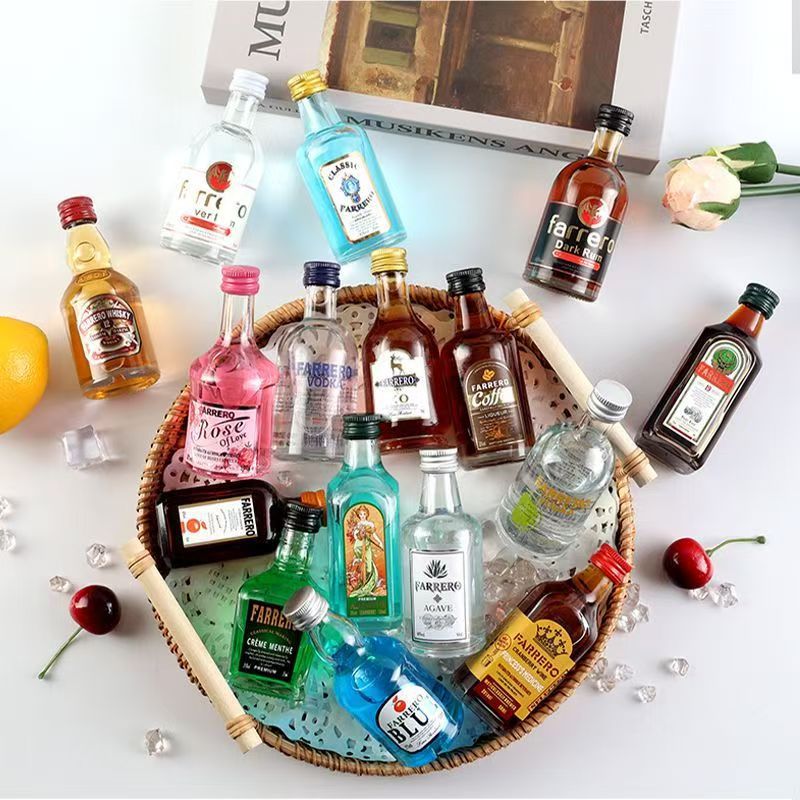 Convenience store bartender mini small wine version brandy whiskey cocktail 50ml foreign wine factory wholesale generation