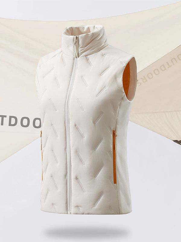 2023 new autumn and winter cotton vest sports leisure couple Men's cotton vest women's sports cotton vest