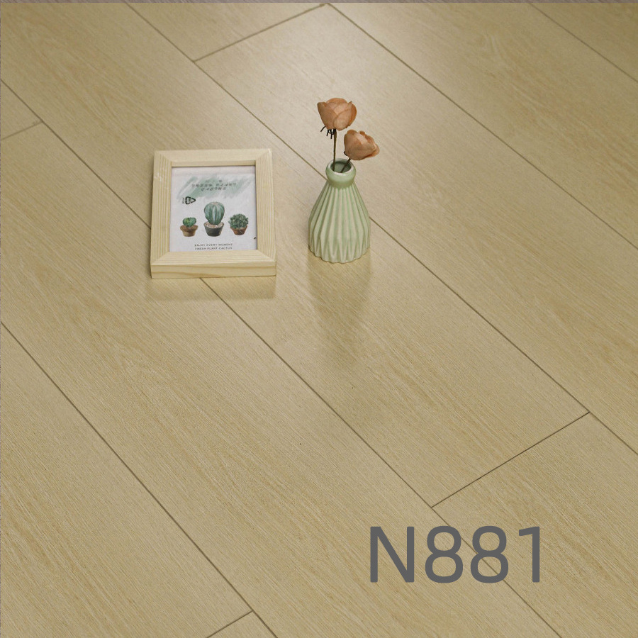 Cream-Style Solid Wood Composite Multi-Layer Wood Flooring 15mm Bedroom Home Decoration Wear-Resistant Waterproof Anti-Deformation Natural Wood Style Flooring