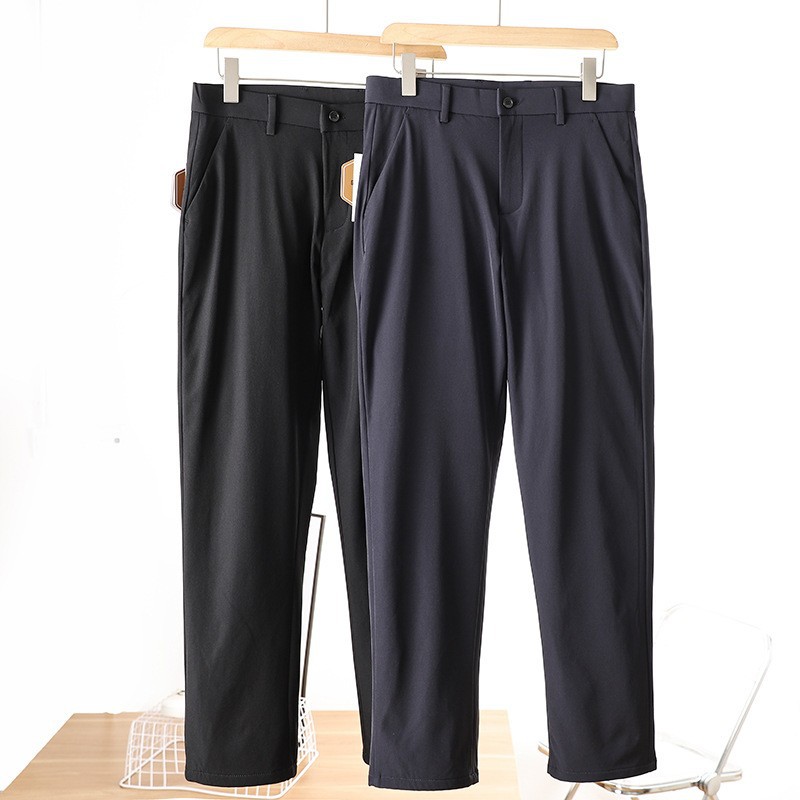 Winter New Cold-Resistant 90 Goose down Men's Outer Business Casual Warm Thick Business Ruyi Waist Waterproof down Pants