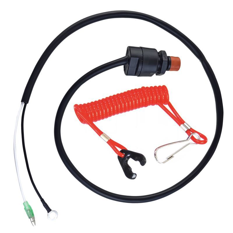Yamaha Outboard Motor Outboard Motor Emergency Flameout Switch Pull Rope Flameout Key 75cm Long