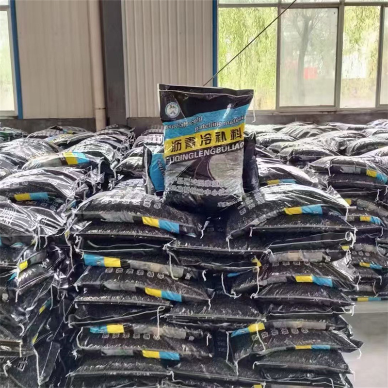 Factory Wholesale and Retail 25kg Bags of Asphalt Cold Patching Material for Quick Repair of Potholes in Cement Asphalt Roads