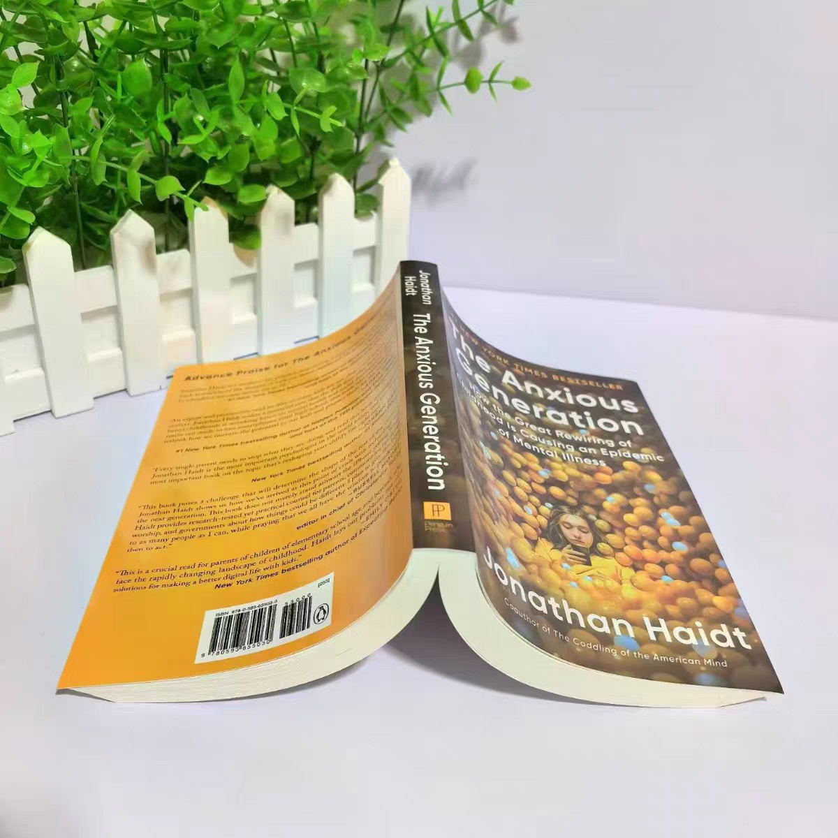 The Anxious Generation English Version The Anxious Generation New York Times Bestseller