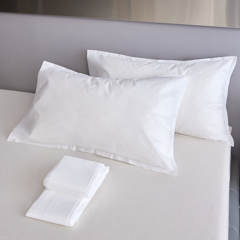 Printed Disposable Thickened Pillowcase Beauty Salon Non-woven Fabric Dirty Air-permeable Travel Hotel Hotel Pillowcase Pillow Towel