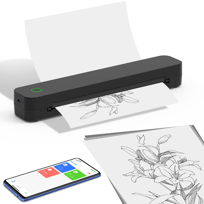 Tattoo printer Tattoo Printer Home Connectable Mobile Phone Thermal Printer Small Home Cross Border