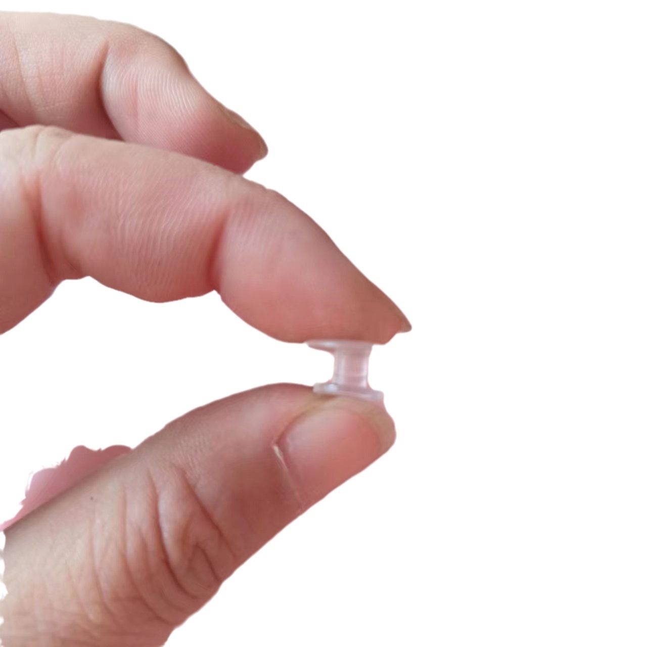 pvc hole shoes shoe buckle DIY shoe flower bottom buckle garden shoe buckle transparent I-shaped buckle shoe flower base accessories